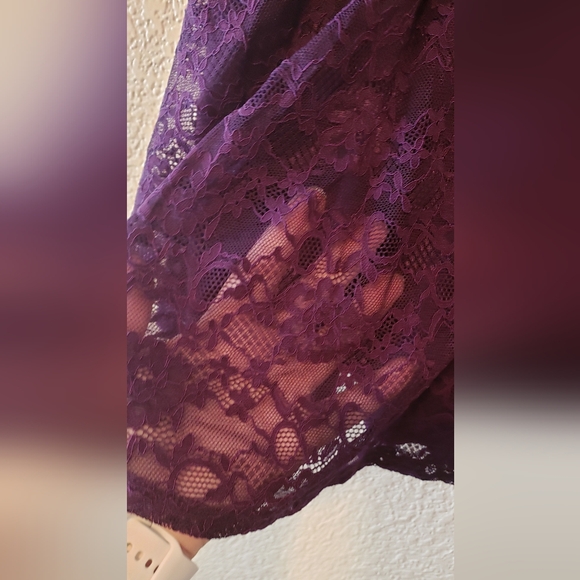 Per Seption Woman Deep Purple Blouse, Size 2x - Picture 3 of 7